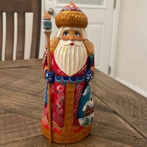 DeBrekht Santa - Red and Gold with Santa Sack